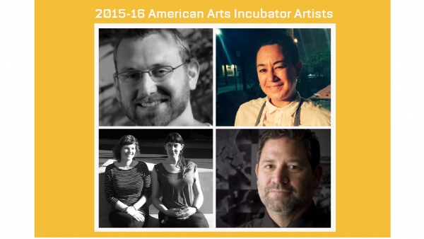 Announcing the American Arts Incubator 2015-16 Artists!