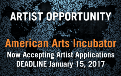 Apply to the 2017-18 American Arts Incubator