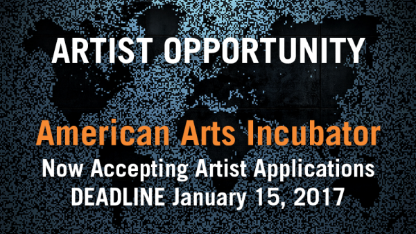 Apply to the 2017-18 American Arts Incubator
