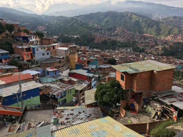 medellín view from above